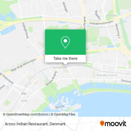 Arzoo Indian Restaurant map