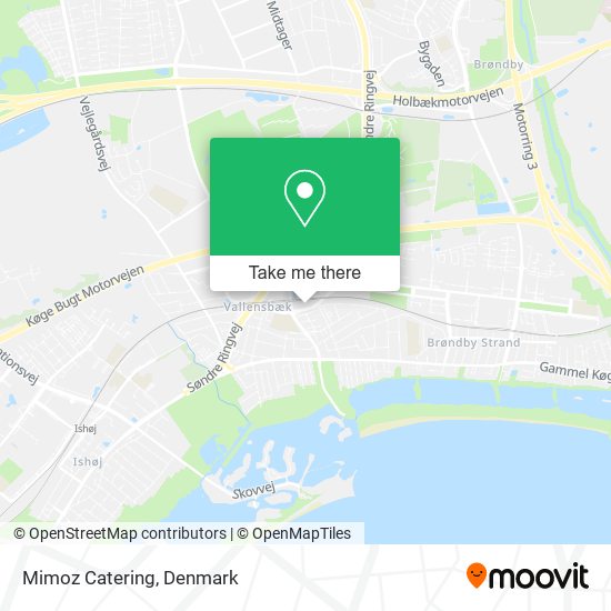 Mimoz Catering map