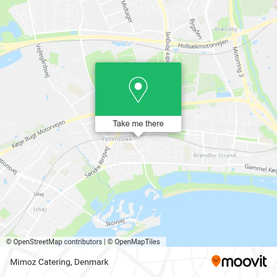 Mimoz Catering map