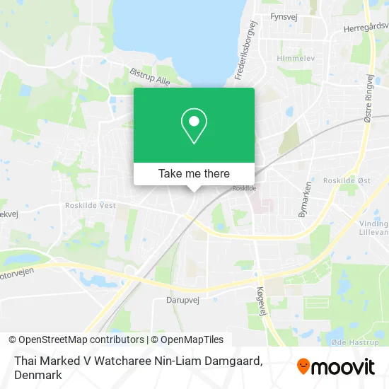 Thai Marked V Watcharee Nin-Liam Damgaard map