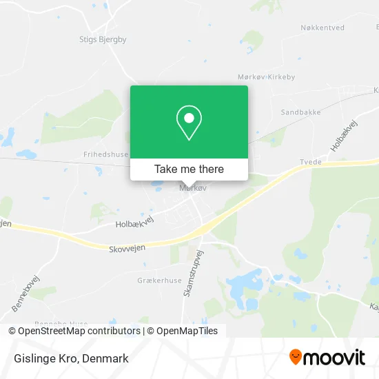 Gislinge Kro map