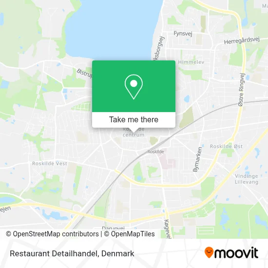 Restaurant Detailhandel map