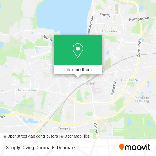 Simply Diving Danmark map