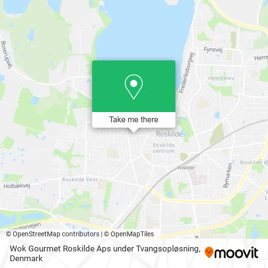 Wok Gourmet Roskilde Aps under Tvangsopløsning map