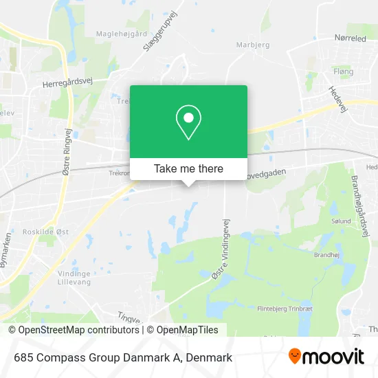 685 Compass Group Danmark A map