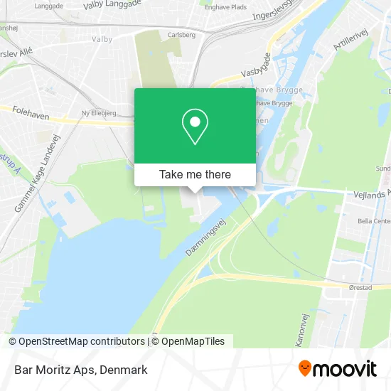 Bar Moritz Aps map