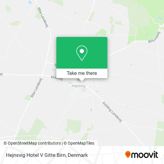 Hejnsvig Hotel V Gitte Birn map
