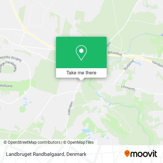 Landbruget Randbølgaard map