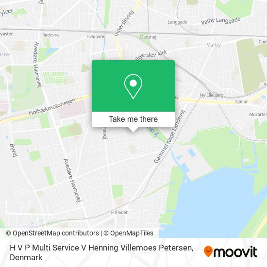 H V P Multi Service V Henning Villemoes Petersen map