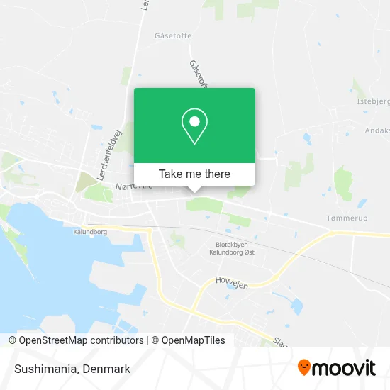 Sushimania map