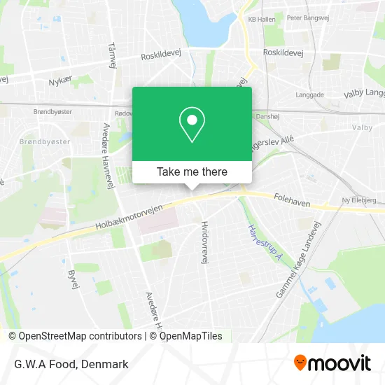 G.W.A Food map