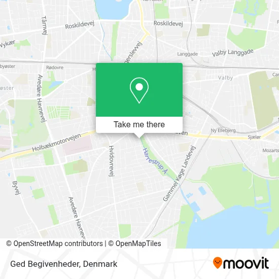 Ged Begivenheder map