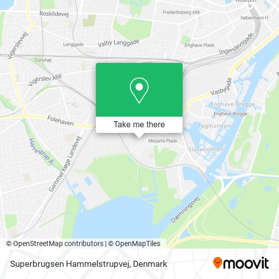 Superbrugsen Hammelstrupvej map