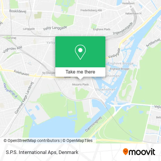 S.P.S. International Aps map
