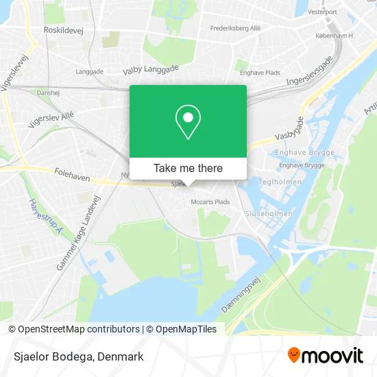 Sjaelor Bodega map