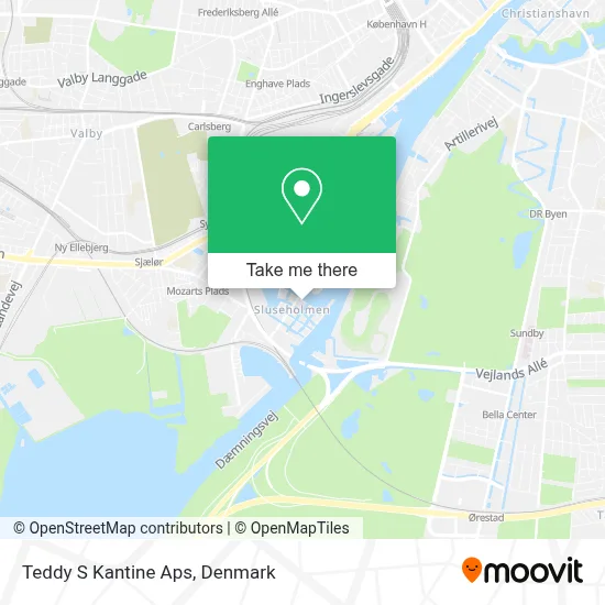 Teddy S Kantine Aps map