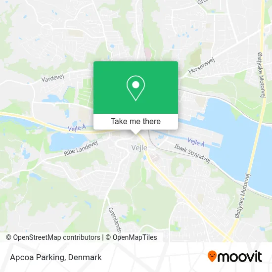Apcoa Parking map