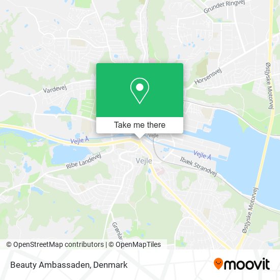 Beauty Ambassaden map