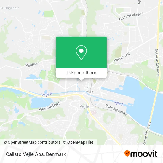 Calisto Vejle Aps map