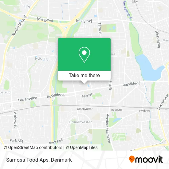 Samosa Food Aps map