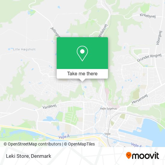 Leki Store map