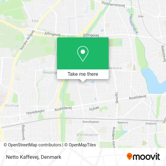 Netto Kaffevej map