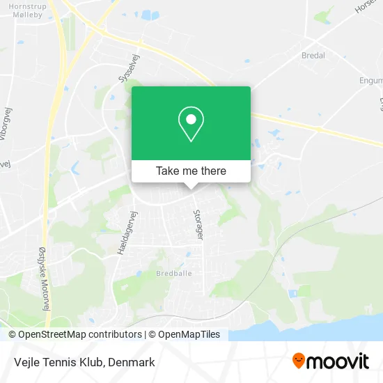 Vejle Tennis Klub map