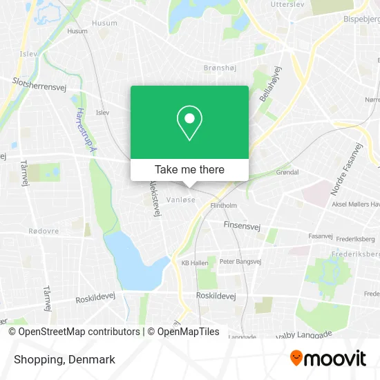 Shopping map