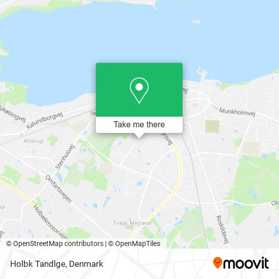 Holbk Tandlge map