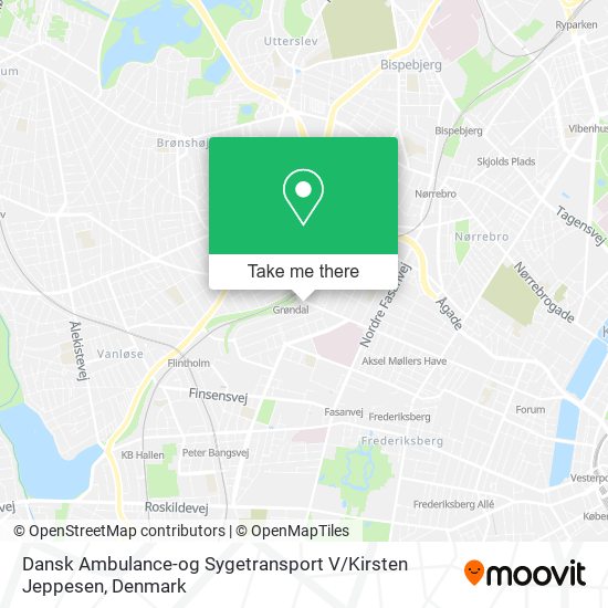 Dansk Ambulance-og Sygetransport V / Kirsten Jeppesen map