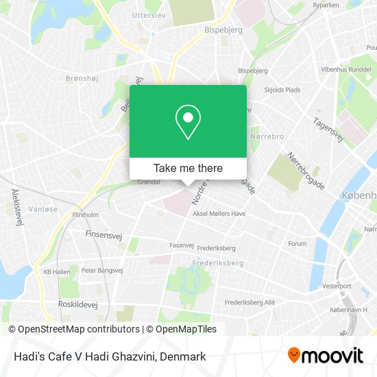 Hadi's Cafe V Hadi Ghazvini map