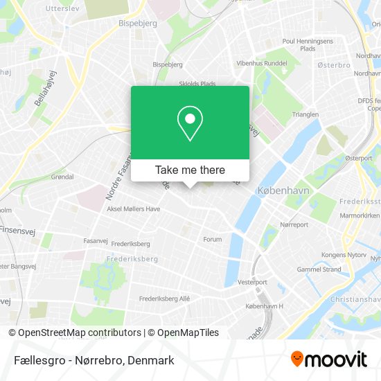 Fællesgro - Nørrebro map