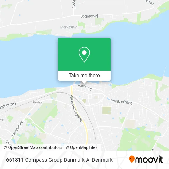 661811 Compass Group Danmark A map