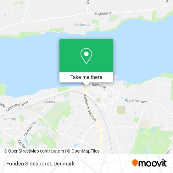 Fonden Sidesporet map