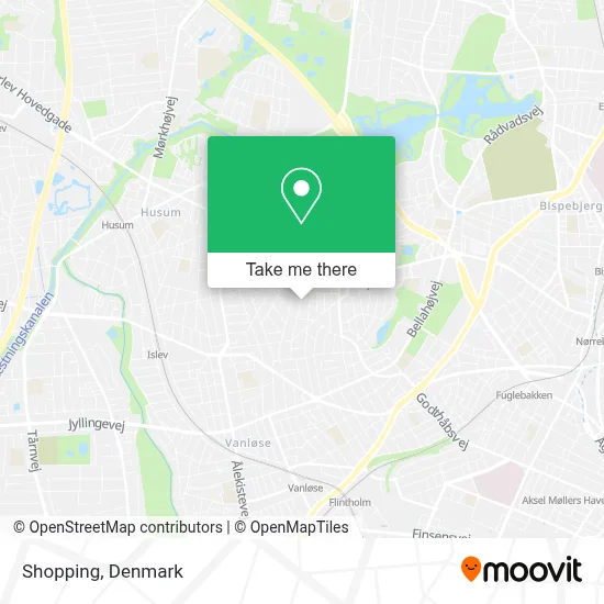 Shopping map