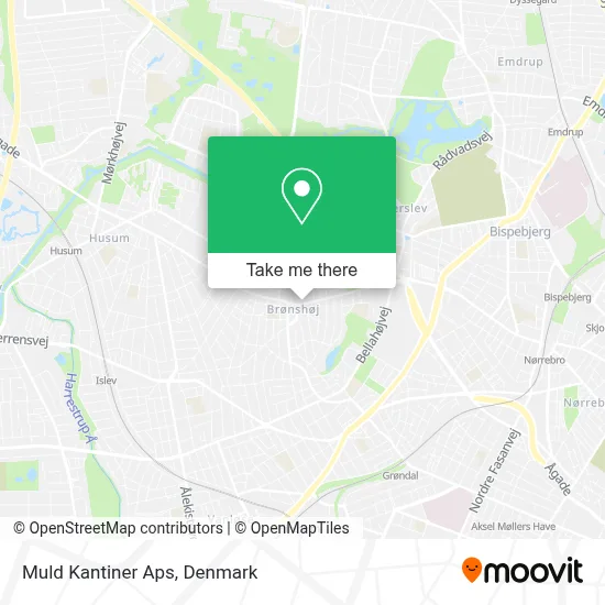 Muld Kantiner Aps map