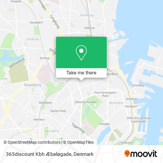 365discount Kbh Æbeløgade map