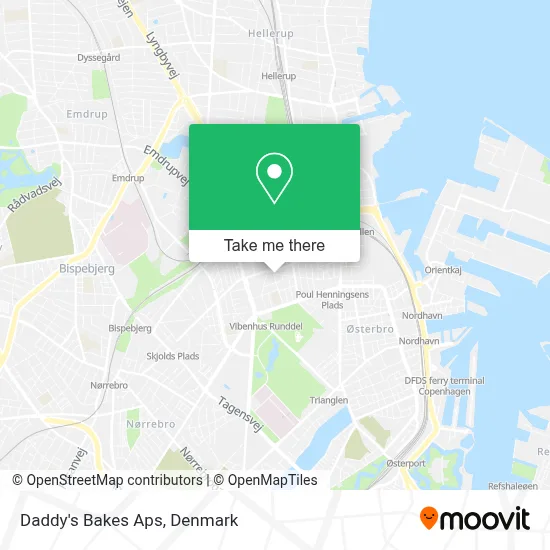 Daddy's Bakes Aps map