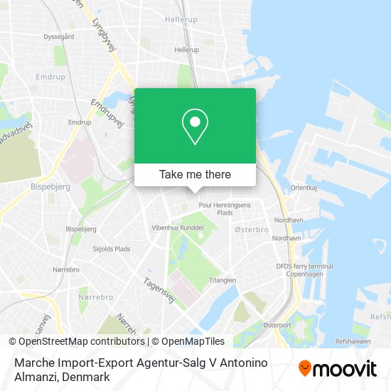 Marche Import-Export Agentur-Salg V Antonino Almanzi map