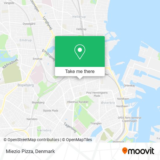 Miezio Pizza map