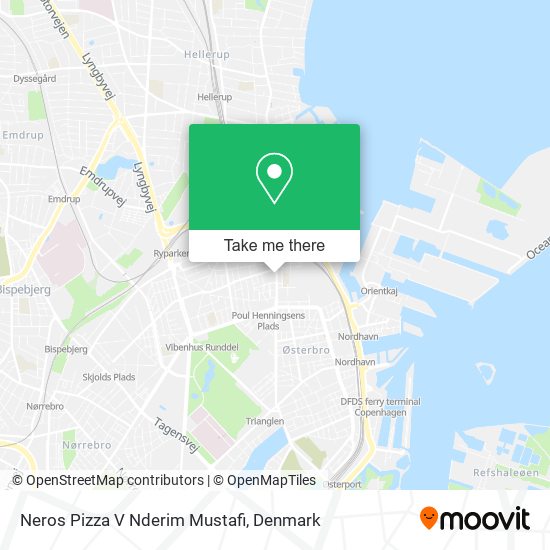 Neros Pizza V Nderim Mustafi map