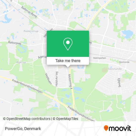 PowerGo map