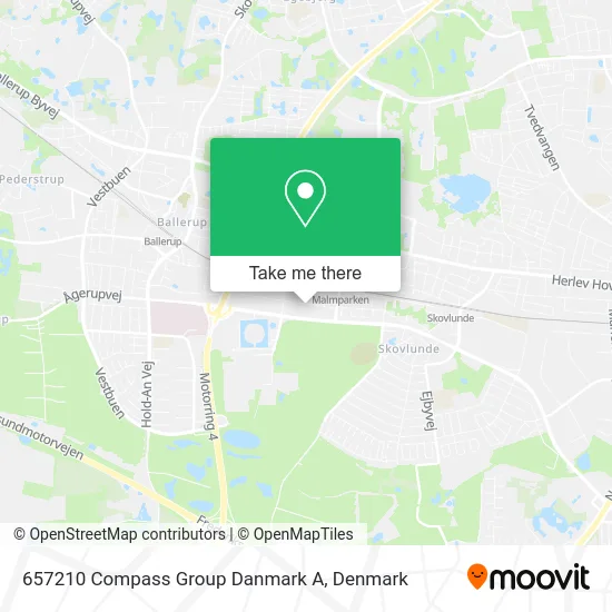 657210 Compass Group Danmark A map