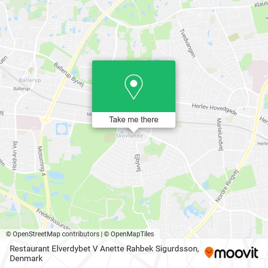 Restaurant Elverdybet V Anette Rahbek Sigurdsson map