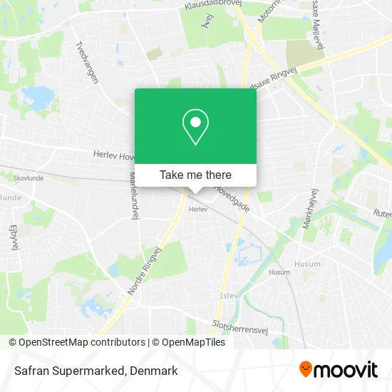 Safran Supermarked map