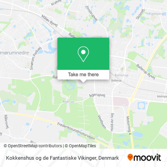 Kokkenshus og de Fantastiske Vikinger map