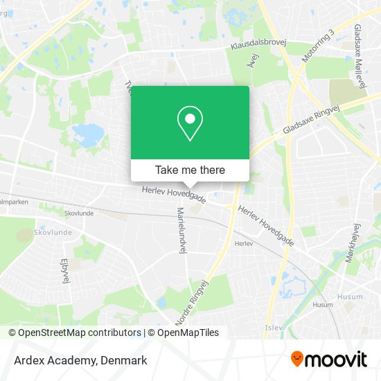 Ardex Academy map