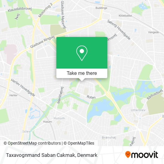 Taxavognmand Saban Cakmak map