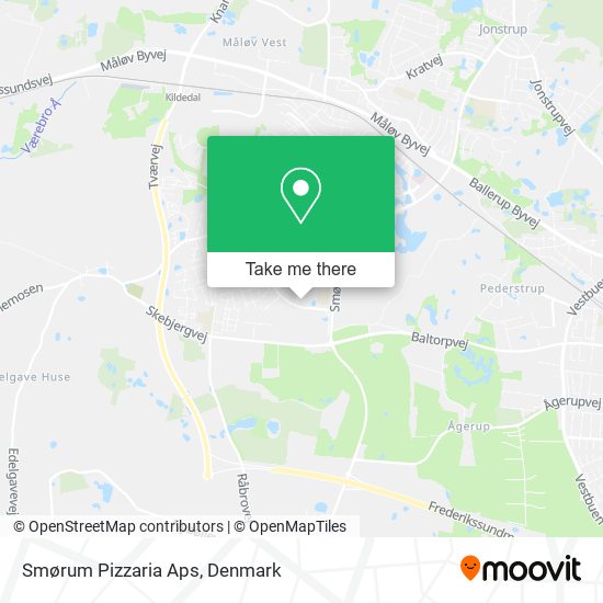 Smørum Pizzaria Aps map
