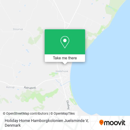 Holiday Home Hamborgkolonien Juelsminde V map